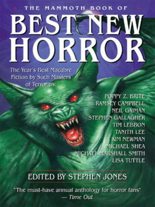 Title details for The Mammoth Book of Best New Horror 16 by Stephen Jones - Available